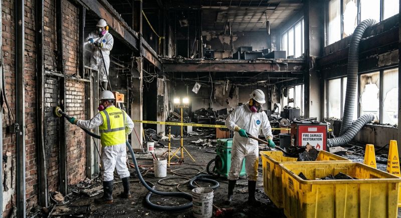 Commercial Fire Mitigation in Gilbert, AZ