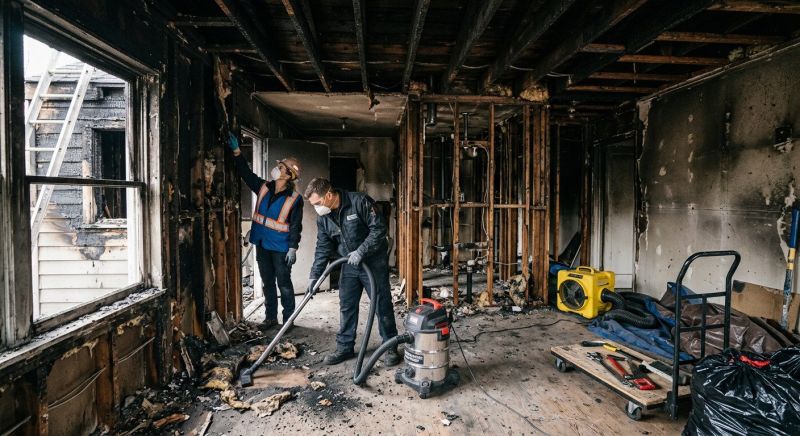 Fire Damage Repair in Scottsdale, AZ