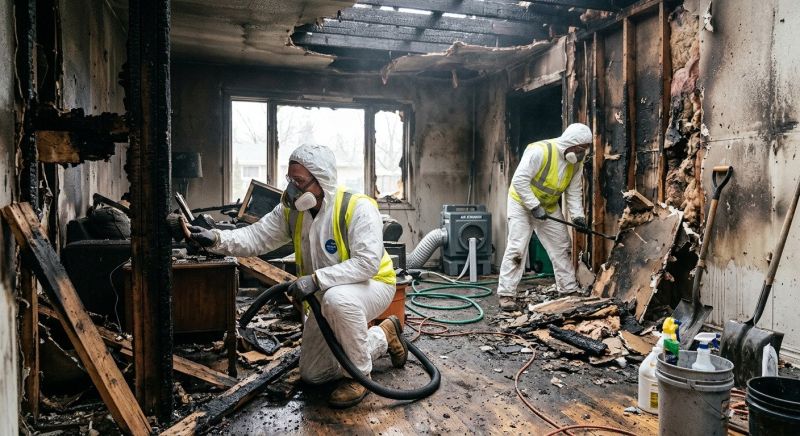 Fire Damage Repair in Gilbert, AZ
