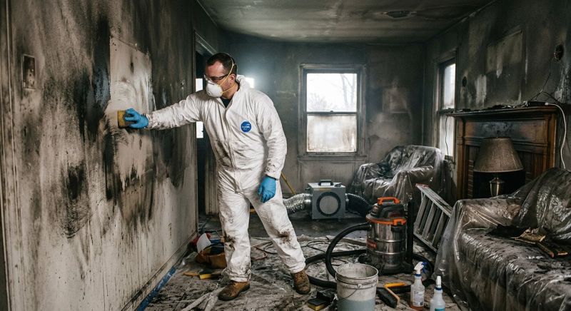 Soot Damage Restoration in Gilbert, AZ