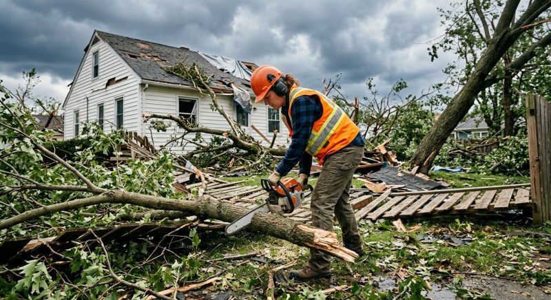 Storm Damage Restoration in Alpharetta, GA