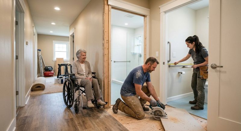 Accessible Bathroom Renovation in Alpharetta, GA
