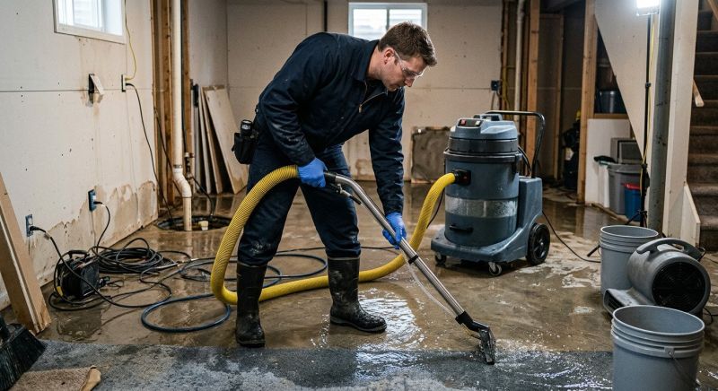 Burst Pipe Cleanup in Napa, CA