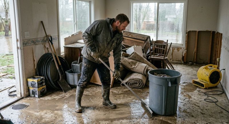 Burst Pipe Cleanup in Wilmington, NC