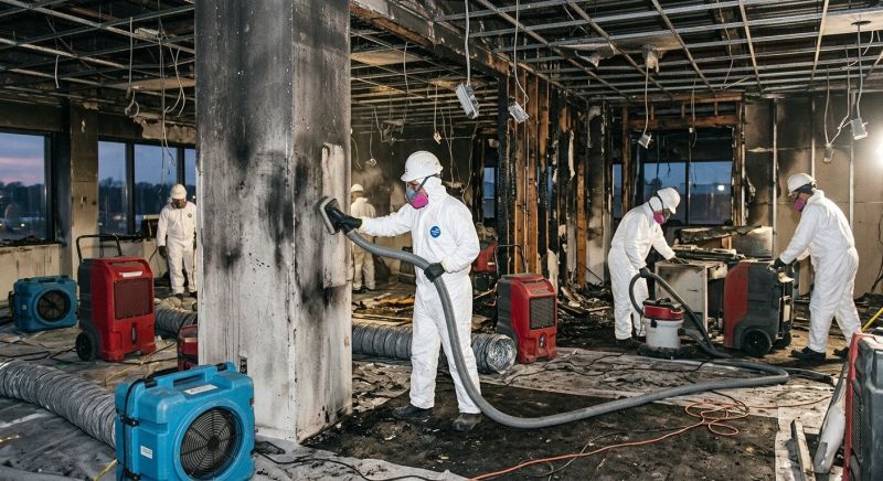 Commercial Fire Mitigation in Gilbert, AZ
