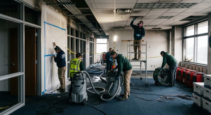 Commercial Fire Mitigation in Scottsdale, AZ