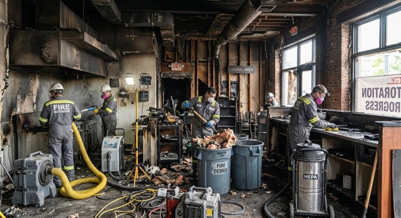 Commercial Fire Mitigation in Chandler, AZ
