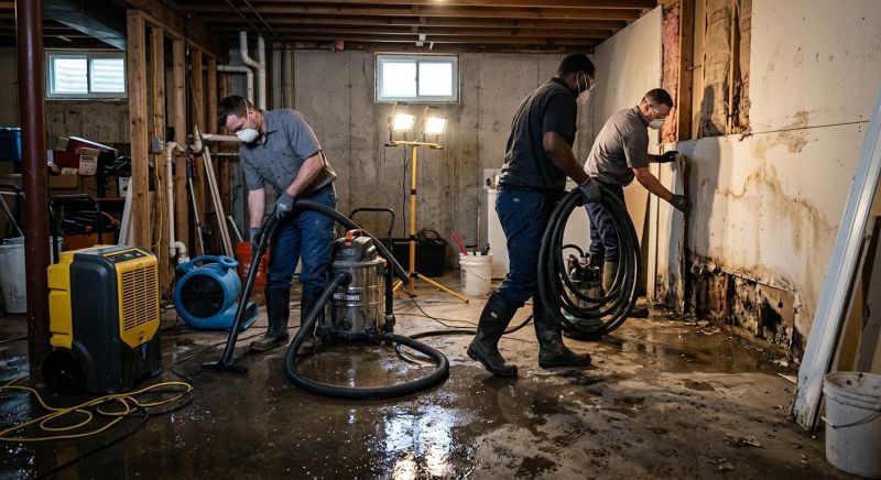 Crawlspace Water Restoration in Phoenix, AZ