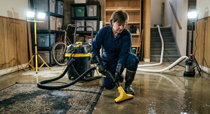 Emergency Water Removal in Napa, CA