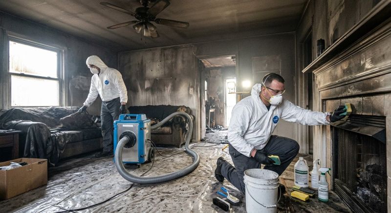 Fire Damage Cleaning in Gilbert, AZ