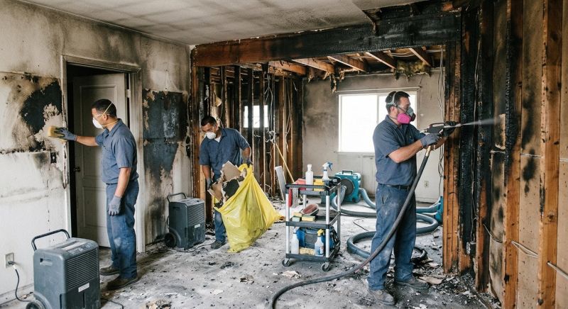 Fire Damage Cleanup in Mesa, AZ