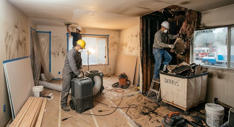 Fire Damage Reconstruction in Mesa, AZ