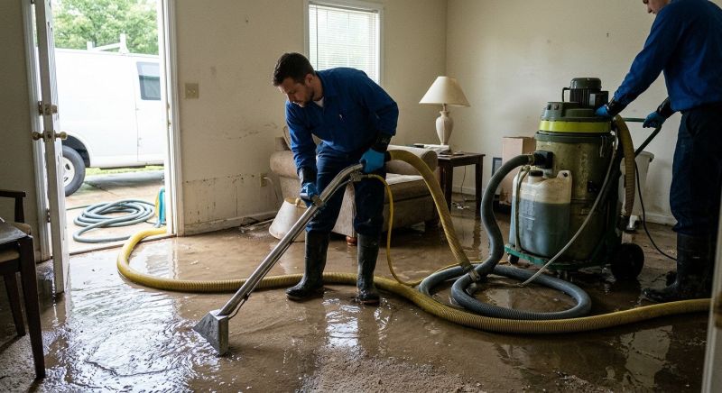 Flood Damage Cleanup in Napa, CA