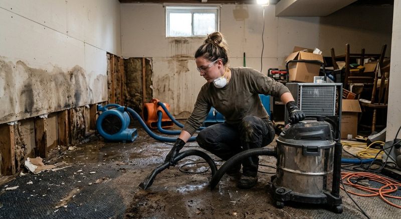 Flood Damage Restoration in Santa Rosa, CA