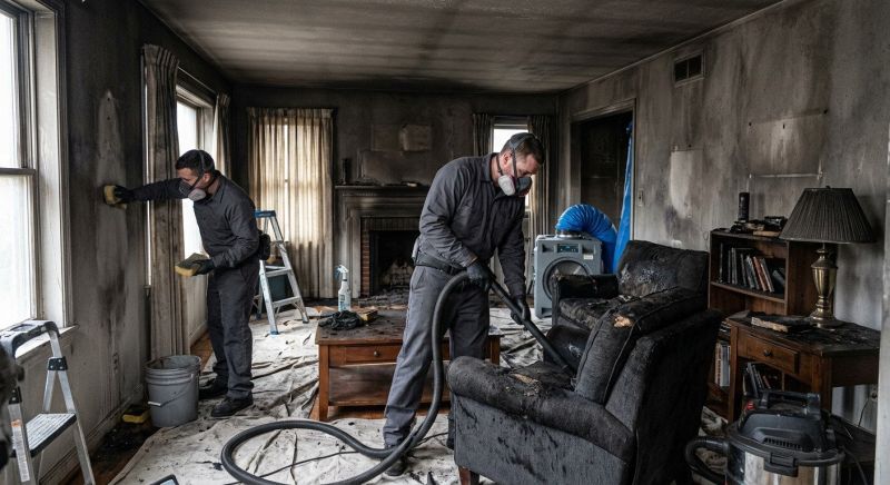 Smoke Damage Removal in Phoenix, AZ