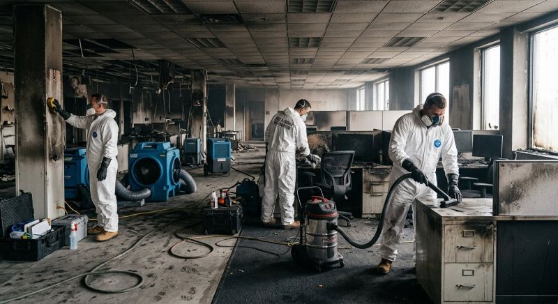 Smoke Damage Restoration in Gilbert, AZ