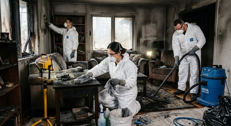 Soot Cleanup Service in Scottsdale, AZ