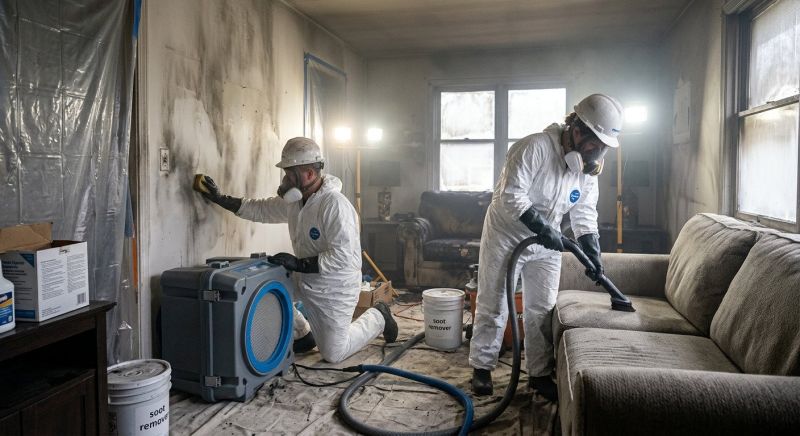 Soot Damage Repair in Mesa, AZ
