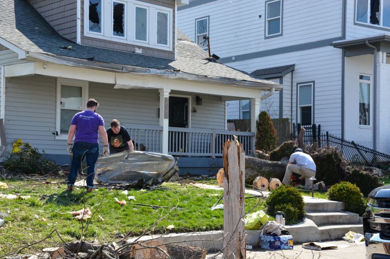 Storm Damage Restoration in Olathe, KS
