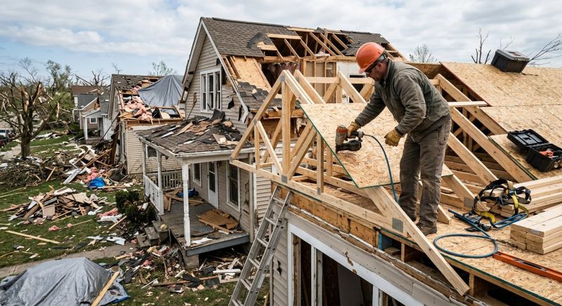 Tornado Damage Restoration in Overland Park, KS