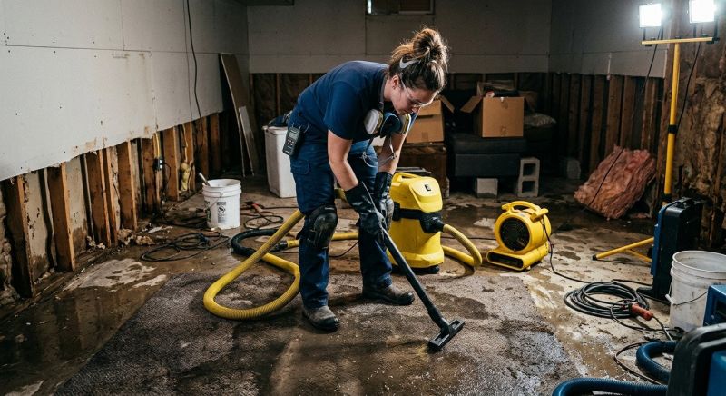 Water Damage Cleanup in Mesa, AZ